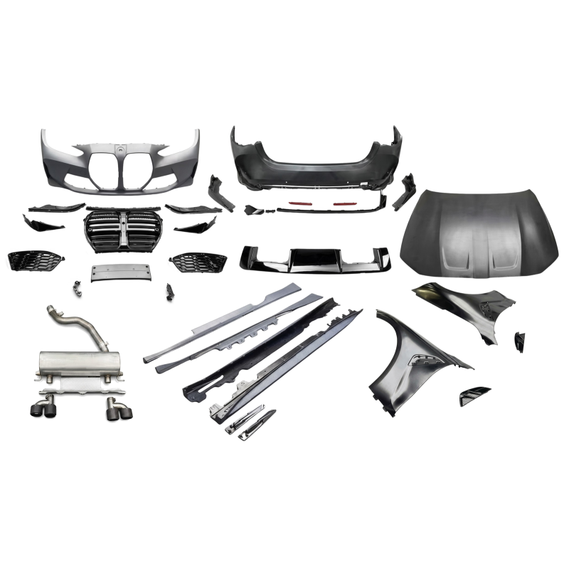 Body Kit BMW Serie 4 G22 / G23 Allargato Look M4 BMW G22 / G23