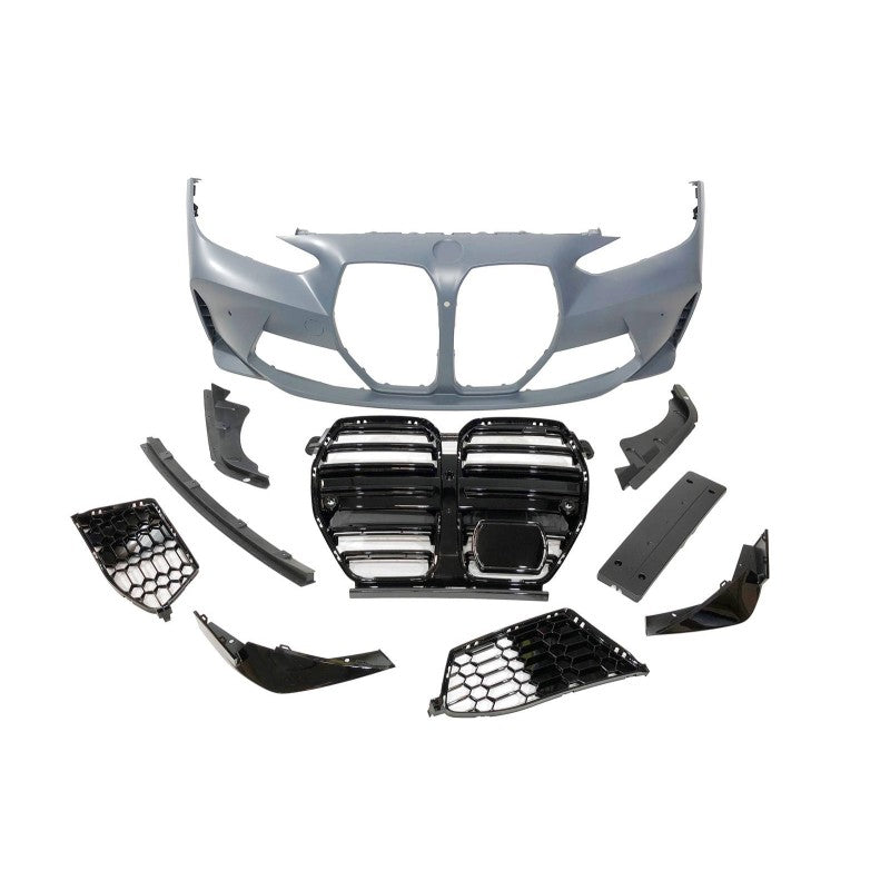 Body Kit BMW Serie 4 G22 Look M4 con Minigonne e Parafanghi BMW Serie 4 G22