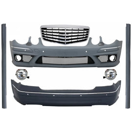 Body kit con Griglia centrale per Mercedes Classe E W211 (2002-2009) E63 design
