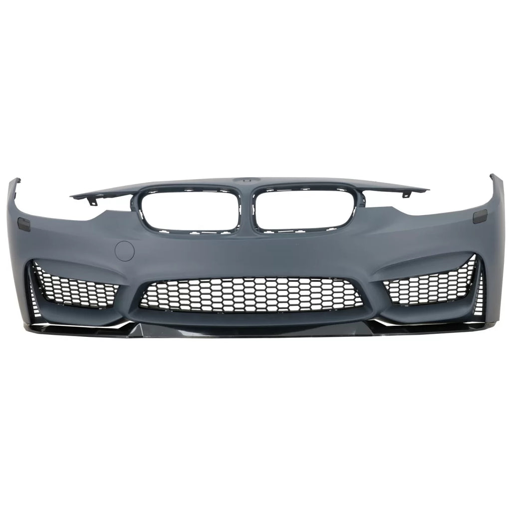 Body kit con Griglie centrali a doppio rene Doppia lamella per BMW Serie 3 F30 (2011-2019) M3 CS stile senza Fendinebbia