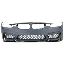 Body kit con Griglie centrali a doppio rene Doppia lamella per BMW Serie 3 F30 (2011-2019) M3 CS stile senza Fendinebbia