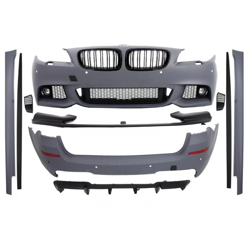 Body kit con Griglie centrali nere lucide per BMW F11 Serie 5 Touring 2011-2013 M-Performance design