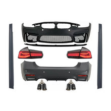 Body kit con doppio doppio Terminali di scarico per BMW Serie 3 F30 (2011-2019) e LED fanali posteriori Indicatori