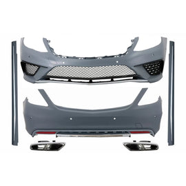 Body kit con Terminali di scarico cromato per Mercedes Classe S W222 (2013-06.2017) S63 design