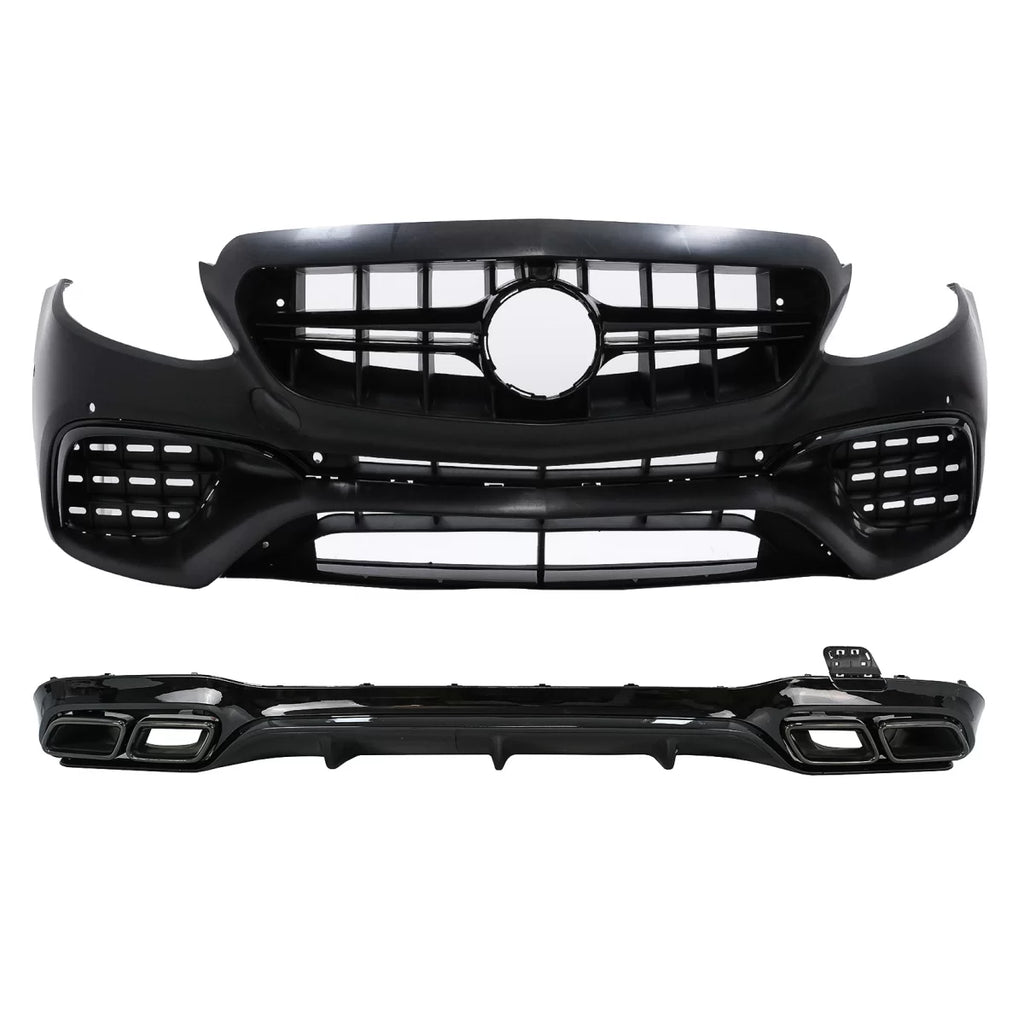Body kit esterno per Mercedes Classe E W213 (2016-2019) E63 design Night kit