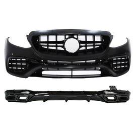 Body kit esterno per Mercedes Classe E W213 (2016-2019) E63 design Night kit