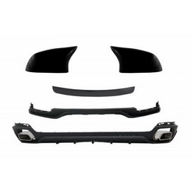 Body kit Paraurti anteriore Lip con aria diffusore e Calotte specchietti per BMW X5 F15 (2014-2018) Aero kit M
