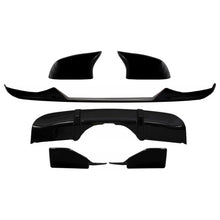 Carica l'immagine nel visualizzatore di Gallery, Body kit Paraurti anteriore Lip e aria diffusore e Calotte specchietti per BMW X5 F15 (2014-2018) Aero kit M Technik