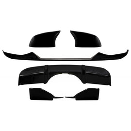 Body kit Paraurti anteriore Lip e aria diffusore e Calotte specchietti per BMW X5 F15 (2014-2018) Aero kit M Technik