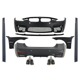 Body kit con Parafanghi anteriori per BMW F30 (2011-2019) EVO II M3 CS stile senza Fendinebbia
