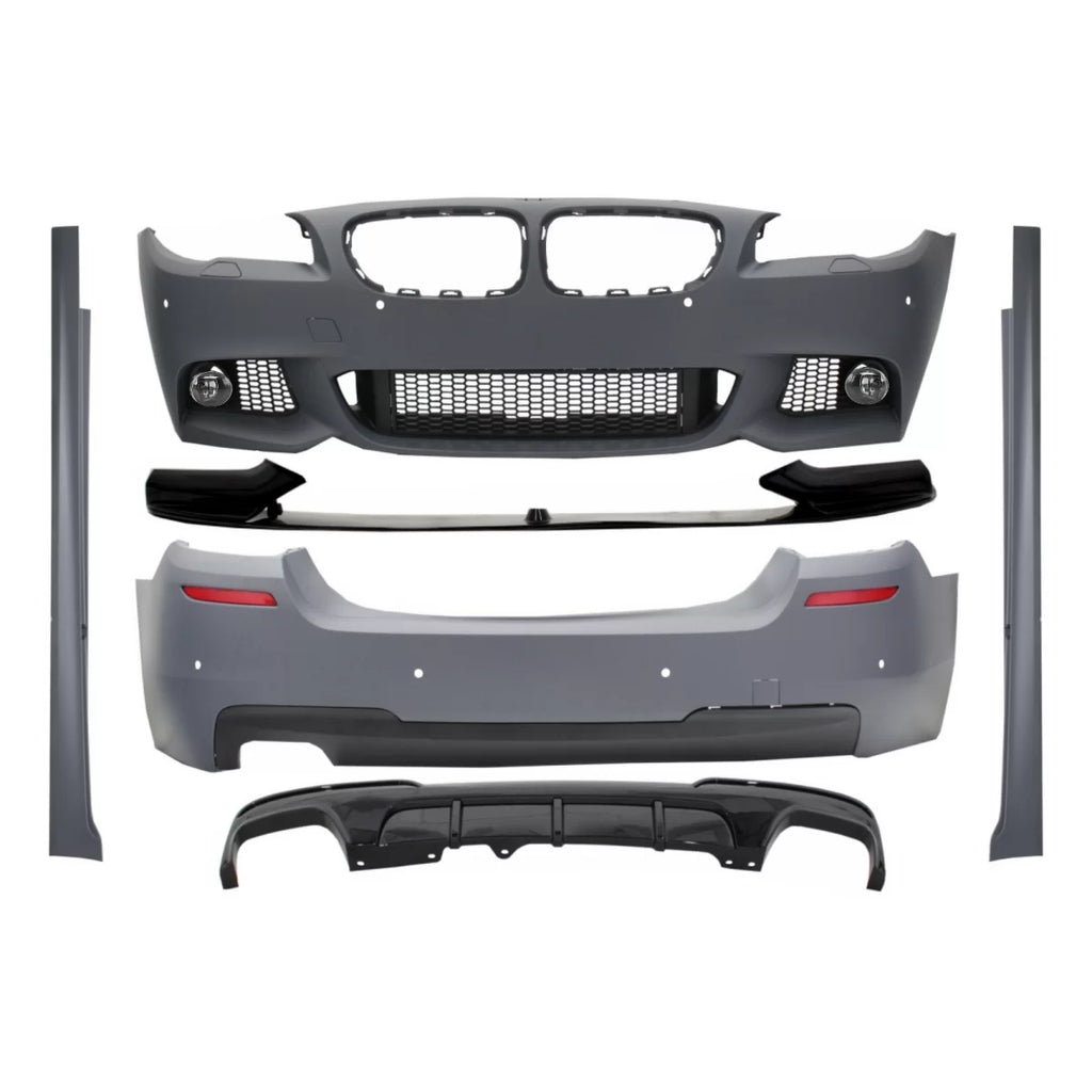 Body kit con Splitter anteriore e diffusore per BMW Serie 5 F10 (2011-2014) M-Performance design