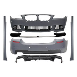 Body kit con Splitter anteriore e diffusore per BMW Serie 5 F10 (2011-2014) M-Performance design