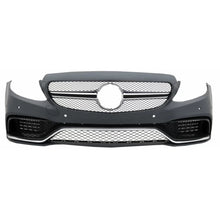 Body kit con Full LED fari anteriori per Mercedes Classe C W205 berlina (2014-2018) C63 design
