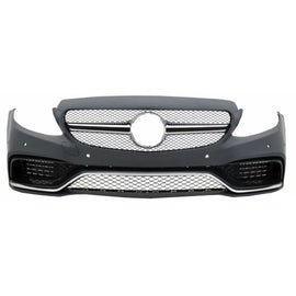 Body kit con Full LED fari anteriori per Mercedes Classe C W205 berlina (2014-2018) C63 design