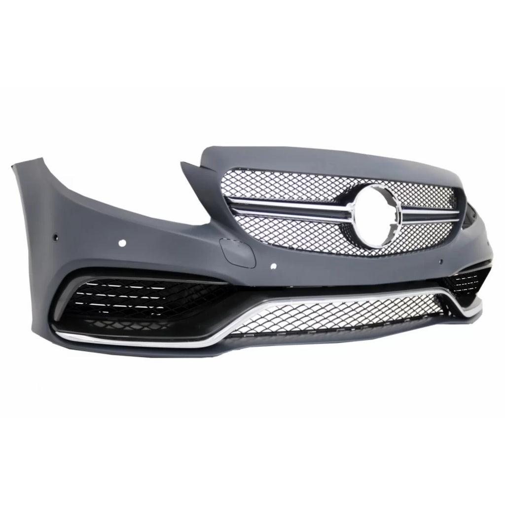 Body kit con Full LED fari anteriori per Mercedes Classe C W205 berlina (2014-2018) C63 design