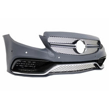 Body kit con Full LED fari anteriori per Mercedes Classe C W205 berlina (2014-2018) C63 design