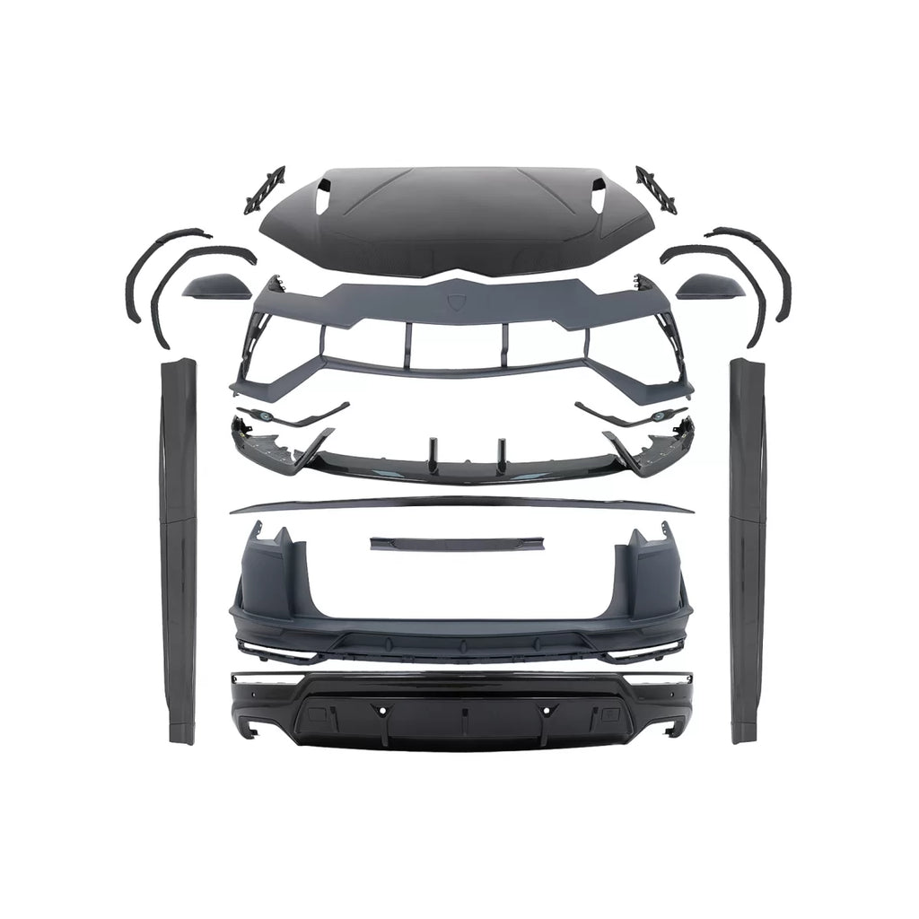 Body kit per Lamborghini Urus (2018-2022) conversione a 2023 design Dry carbonio Ornaments