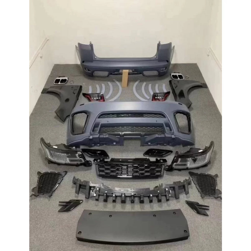 Body kit per Land Rover Range Rover Sport L494 2014-2017 conversione allo stile 2018+ SVR stile