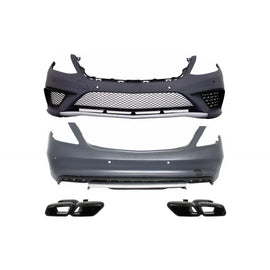 Body kit per MERCEDES Benz W222 Classe S (2013-06.2017) S65 design con Terminali di scarico nero