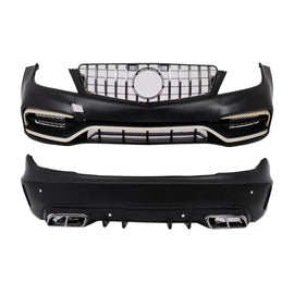 Body kit per Mercedes Classe C W204 (2007-2015) conversione a W205 C63 design