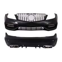Body kit per Mercedes Classe C W204 (2007-2015) conversione a W205 C63 design