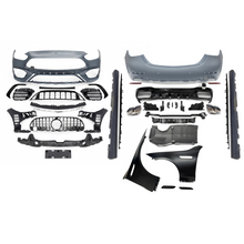 Body Kit Mercedes Classe C W206 4 Porte Look AMG C63 con Parafanghi in Alluminio Mercedes Classe C W206
