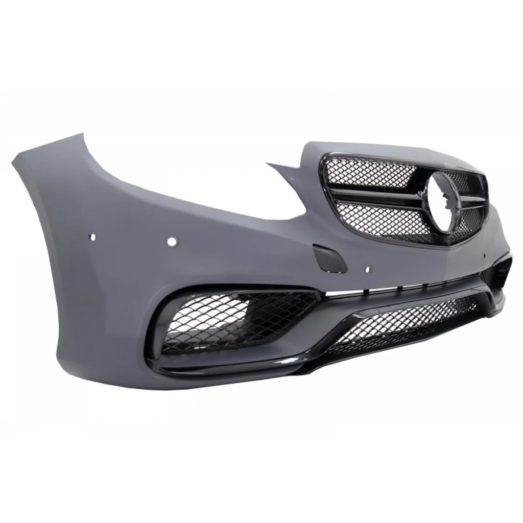 Body kit per Mercedes Classe E W212 restyling (2013-2016) con Terminali di scarico E63 design lucido nero Edition