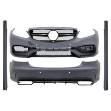Body kit per Mercedes Classe E W212 restyling (2013-2016) E63 design lucido nero Edition