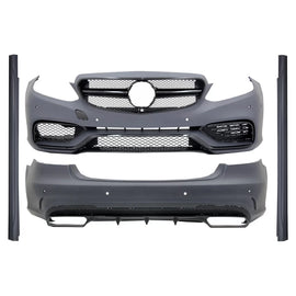 Body kit per Mercedes Classe E W212 restyling (2013-2016) E63 design lucido nero Edition