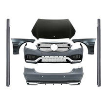 Body kit per Mercedes Classe E W212 restyling (2013-2016) E63 design Minigonne