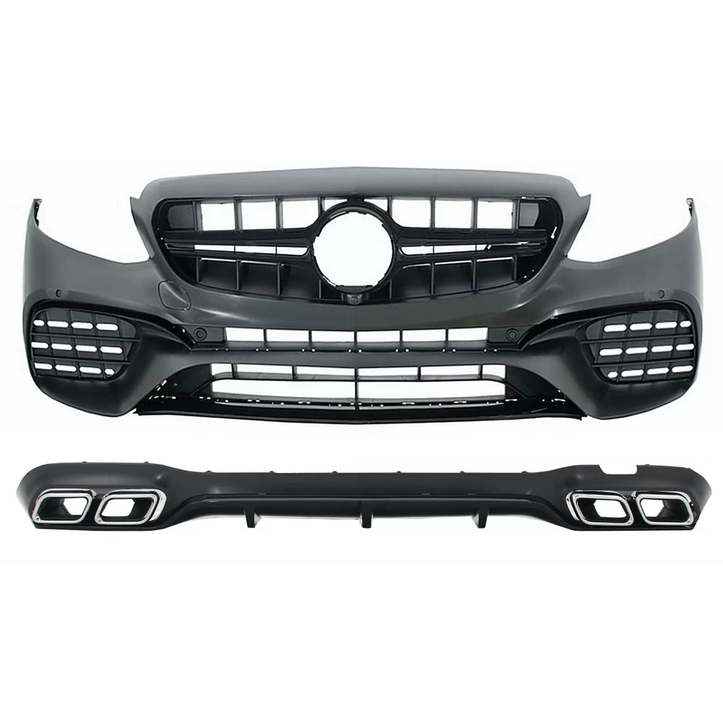 Body kit per Mercedes Classe E W213 (2016-2019) E63 design Terminali di scarico