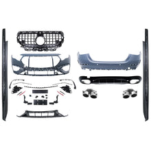 Body kit per Mercedes Classe E W214 (2023-2026) conversione a E53 design Terminali di scarico