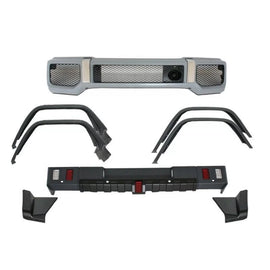 Body kit per Mercedes Classe G W463 (1989-2018) G63 G65 design con allargamenti parafanghi passaruota
