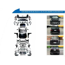 Body kit per Mercedes Classe M W166 (2012-2015) conversione a GLE 63 design
