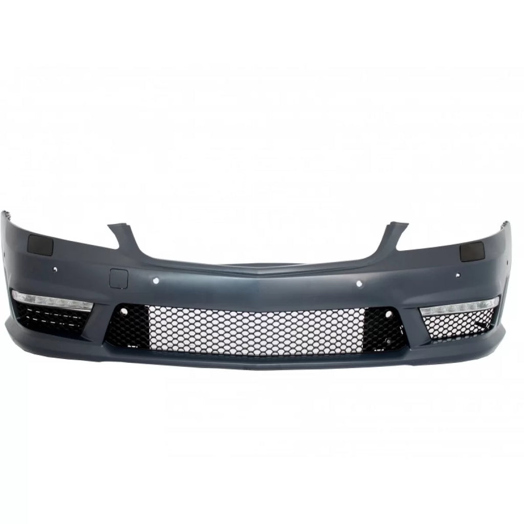 Body kit per Mercedes Classe S W221 (2005-2011) S63 S65 design con Terminali di scarico nero Edition