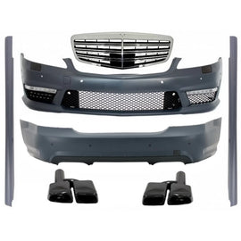 Body kit per Mercedes W221 Classe S (2005-2011) S63 S65 design con Griglia anteriore e Terminali di scarico