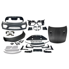 Body Kit Porsche Cayman 718 982c 2016-2023 / Boxster 982 2024+ Look GT4 con Cofano in Carbonio Porsche Cayman 718 982c / Boxster 982