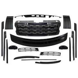 Body kit modanature & griglia Pack per Land Range Rover Vogue IV L405 (2013-2017) Autobiography design nero Santorini