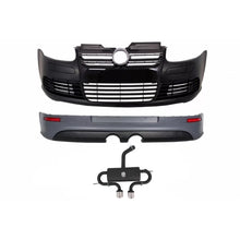 Body kit per VW Golf 5 (2005-2007) R32 design Sistema di scarico Paraurti anteriore Nero lucido