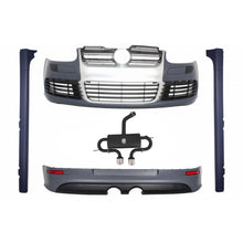 Carica l'immagine nel visualizzatore di Gallery, Body kit per VW Golf 5 V (2003-2007) R32 spazzolato alluminio stile griglia con completo Sistema di scarico