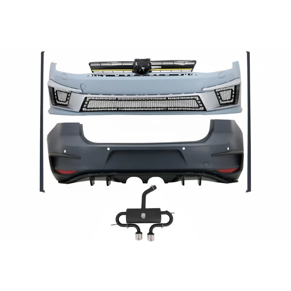 Body kit per VW Golf 7 VII 5G1 (2012-2017) R400 design con completo Sistema di scarico Catback silenziatore