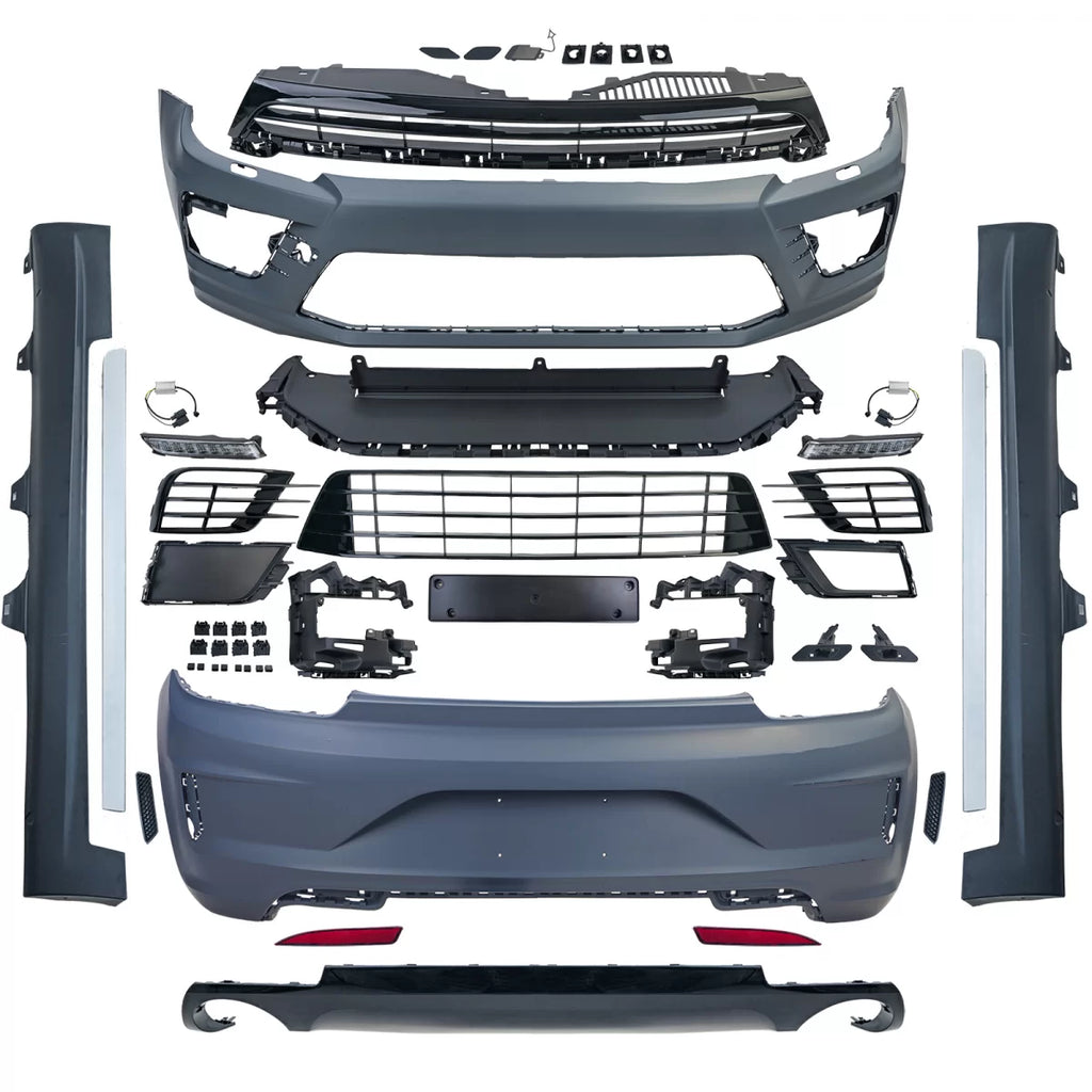 Body kit R-stile paraurti Minigonne griglia DRL per VW Scirocco III restyling 14-17
