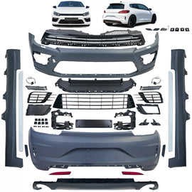 Body kit R-stile paraurti Minigonne griglia DRL per VW Scirocco III restyling 14-17