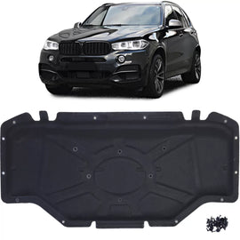 Cofano isolamento tappetino con clip di fissaggio compatibile BMW X5 F15 X6 F16