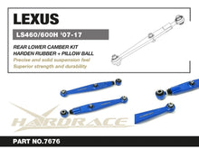 Bracci campanatura inferiori posteriori con boccole in gomma e snodi sferici Hardrace Lexus LS XF40 – 2 pezzi – foto 2