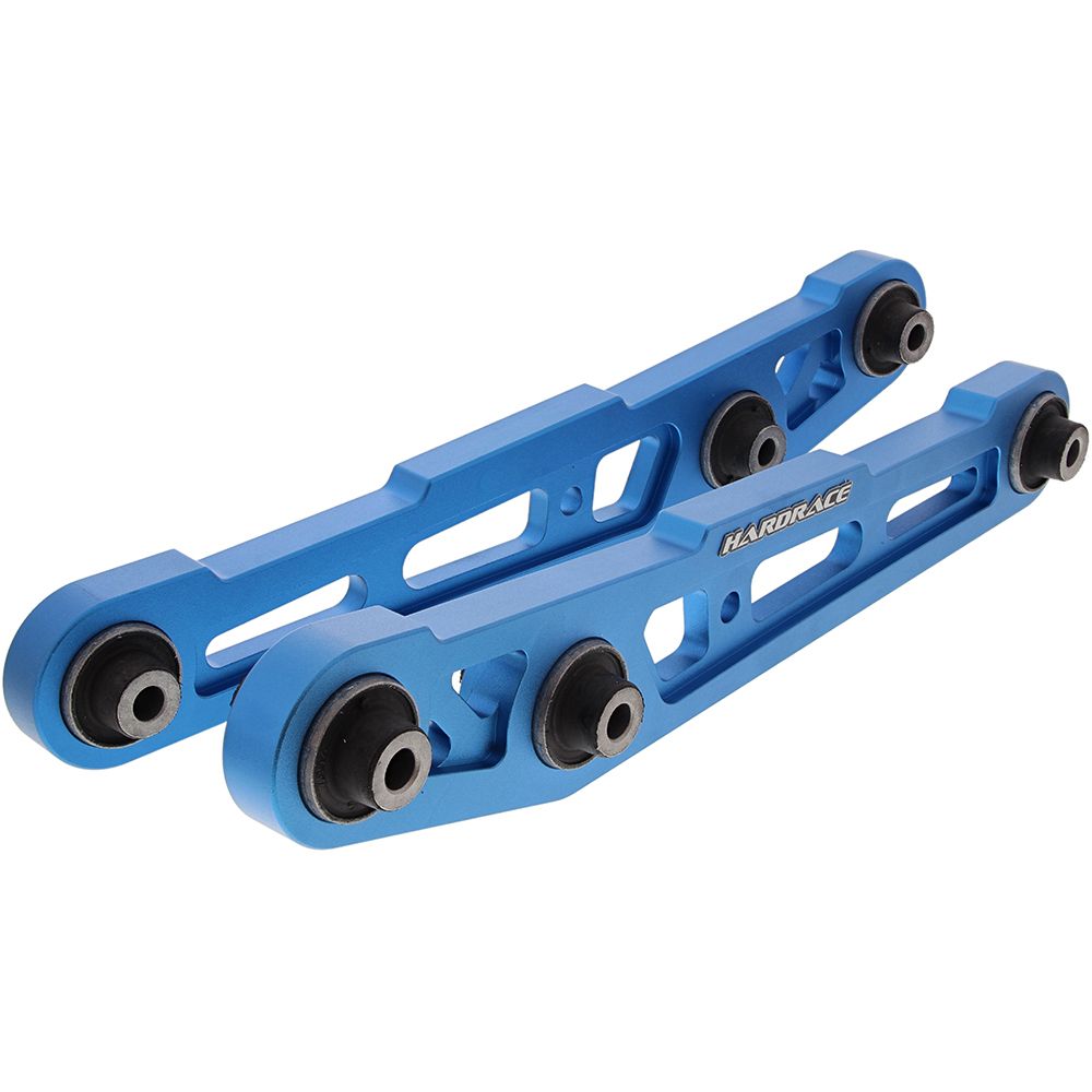 Bracci inferiori posteriori anodizzati blu Hardrace Honda Civic Integra USDM 50 mm – 2 pezzi – foto 2