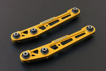 Bracci inferiori posteriori in alluminio oro Hardrace Honda Civic, CRX e Integra – 2 pezzi – foto 1