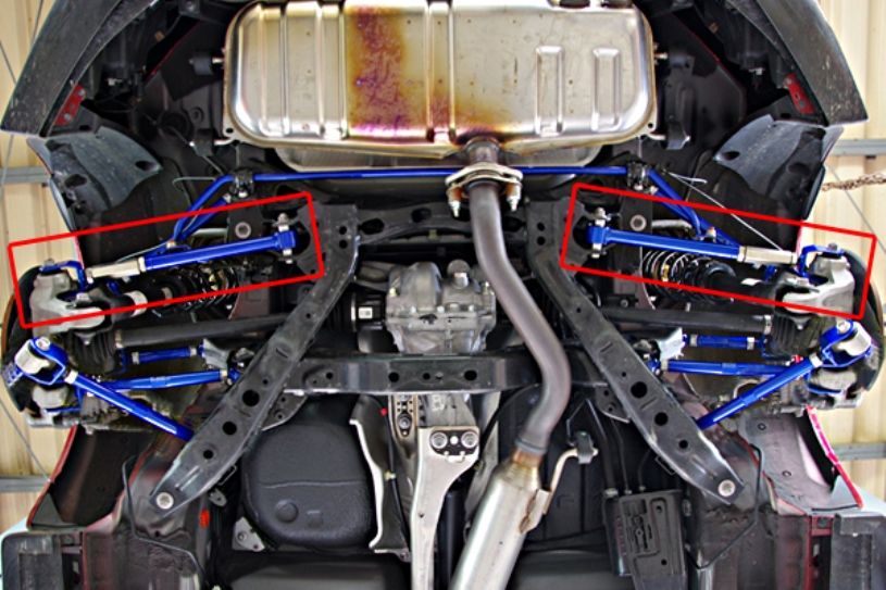 Bracci regolabili convergenza posteriore con snodi sferici Hardrace Mazda MX-5 ND – 2 pezzi – foto 2