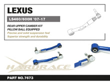 Bracci superiori posteriori campanatura sferici Hardrace Lexus LS XF40 – 2 pezzi – foto 2