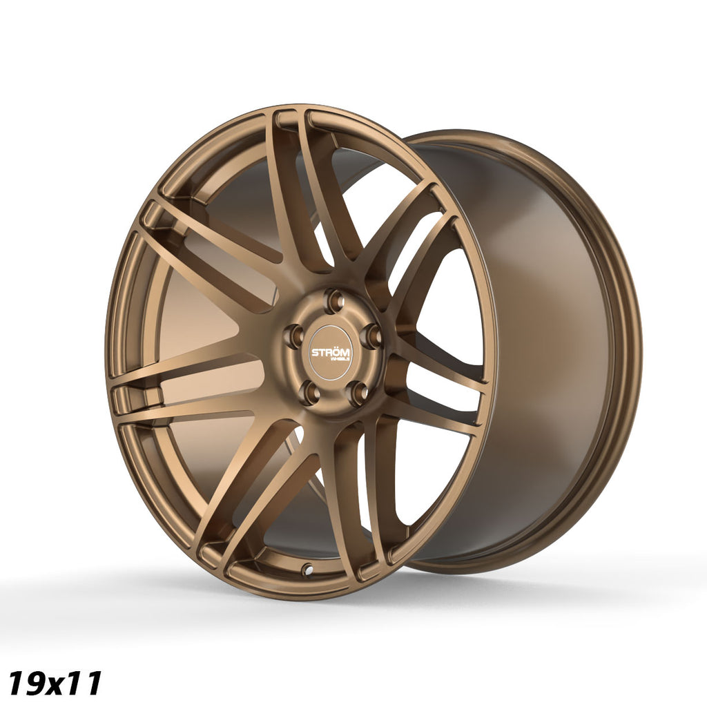 Cerchio in lega Ström STR3 19x11 5x120 ET40 Satin Bronze